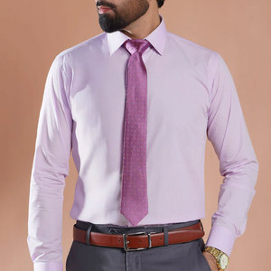 Camisa Clásica de Algodón para Hombre, Tela de Algodón Suave, Uso Formal e Informal, Diseño Simple, Material Transpirable, Uso Diario, Estilo Moderno - Product Image 1