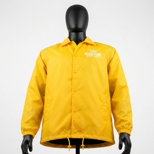 Veste Coach Homme Coupe Ample Légère Tendance Vêtement d'extérieur Personnalisé Sportswear Léger Veste Coach - Product Image 6