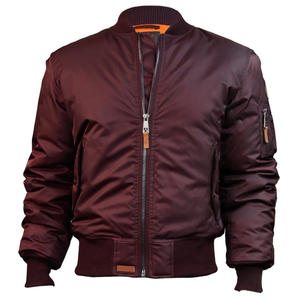 <b>Men</b> Satin Bomber <b>Jacket</b> Custom Embroidery Logo Lightweight Varsity <b>Flight</b> <b>Jacket</b> Streetwear Wholesale Windbreaker - Product Image 5
