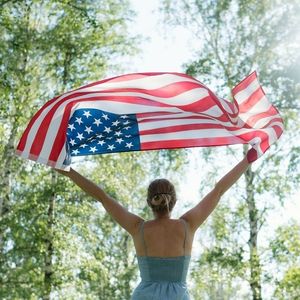 Bandiera Americana Stampata 3 X 5 Piedi per Coperture da Tavolo Pubblicitarie - Product Image 6