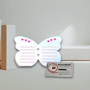 Plaque professionnelle en acrylique solide pour extensions de cils, étiquette privée, outils magnétiques pour cils, écologique, réutilisable, motif floral - Product Image 2