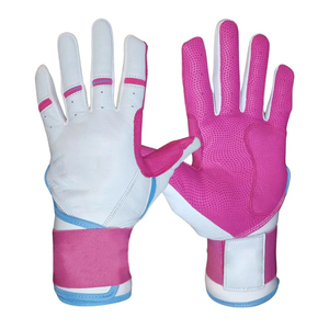 Manufacturer Premium Quality Leather Custom Baseball Batting <b>Gloves</b> Short Cuff Softball <b>Gloves</b> Los Ultimos Guantes Beisbol - Product Image 5