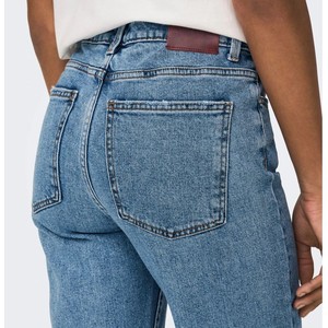 Jean évasé taille haute en denim extensible pour femme – Tendance, décontracté, confortable en coton – Vente en gros directe usine - Product Image 5