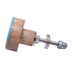 Resin Wood Eco-Friendly Decoupage Customized Shape Fashion Home Decor <b>Knob</b> - Product Image 2