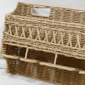 Estante de Almacenamiento Rectangular Ecológico de Jacinto de Agua y Pasto Marino, Organizador Sostenible para el Hogar, Vietnam Artex Dong Thap - Product Image 6