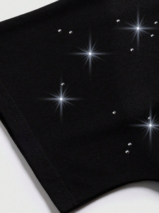 T-shirts et sweats à capuche en tricot avec strass personnalisés pour hommes, 100 % coton, imprimés en sérigraphie, écologiques, anti-plis - Product Image 3
