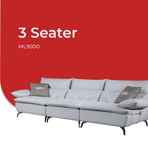 Canapé sectionnel inclinable Goodnite, durable, écologique, confortable, design minimaliste, revêtement en tissu, mousse haute densité - Product Image 4