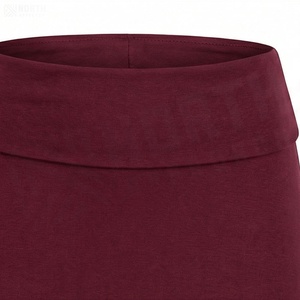 Elegant Women High Waist Floor Length Straight <b>Skirt</b> Solid Color Viscose <b>Chiffon</b> Soft Woven All Seasons Style - Product Image 4