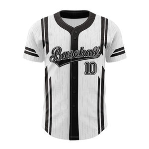 Camisetas de Béisbol al por Mayor para Hombre, Cuello en V, Ropa Deportiva Juvenil, Camisetas con Botones, Transpirables, Tallas Grandes, Manga Corta, Personalizadas para Adultos - Product Image 1