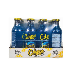 Limonade Calypso Ocean Blue populaire en bouteilles de 473 ml en gros - Source pour les distributeurs et les vendeurs FBA - Product Image 1