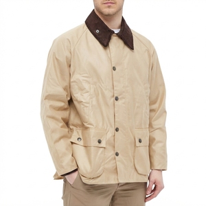 SUQAINA FASHION GARMENTS Winter Waxed Cotton Jackets Breathable Classic Outdoor Casual Durable Lightweight Regular Fit - Product Image 1
