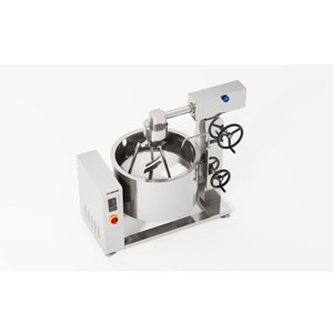 Olla de vapor encamisada de inducción giratoria Amicook 380V/440V, modelo de alto rendimiento para cocinar, restaurante, limpieza, horneado. - Product Image 5