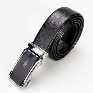 Ceintures en cuir décontractées de bonne qualité, en cuir de vache, avec boucle carrée en alliage, légères, écologiques, respirantes, largeur 3,5 cm, personnalisables, OEM - Product Image 6