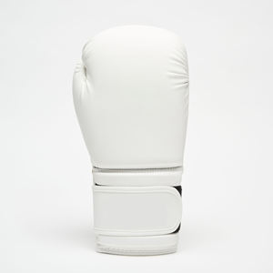 Guantes de boxeo profesionales de cuero vacuno con cordones, acolchado grueso de 4 capas, protección completa para los dedos y absorción de la humedad. - Product Image 3