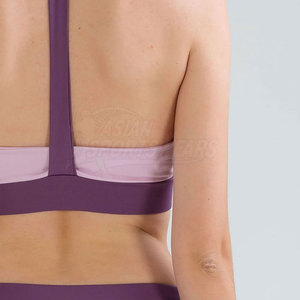 Conjunto de Yoga para Mujer Hecho a Medida, Material Ecológico Transpirable, Cintura Elástica, Dos Piezas, para Yoga, Ejercicio y Viajes - Product Image 6