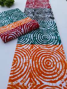 Tissu imprimé à la cire africaine Hitjem Export avec des motifs colorés et une sensation de coton doux pour les vêtements et la mode - Product Image 6