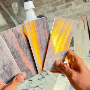 Venta al por mayor de marcos de gafas de cuerno de búfalo de agua placas de colores de grado artesanal hecho a mano OEM en tonos naturales artesanías naturales - Product Image 5