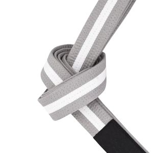 Cinturón Blanco de BJJ con Manga para Rango, Cinturón de Jiu Jitsu para Principiantes, Cinturón de Artes Marciales Reforzado con Algodón, Logotipo Personalizado - Product Image 3