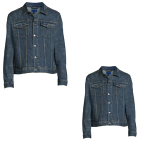 Chaqueta Vaquera de Diseño y Color Personalizables de Proveedores de Alta Calidad, Chaquetas Vaqueras para Hombre, Chaquetas de Tela de Algodón Resistente - Product Image 3