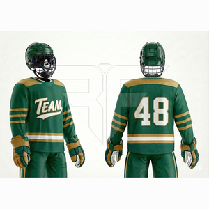 Uniforme de hockey sur glace sans manches respirant sur mesure, de haute qualité, 100% polyester - Product Image 2