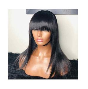 Vente en gros Extension de cheveux humains brésiliens Couleurs naturelles Pleine perruque de dentelle en style droit Afro Offre Spéciale de l'Inde HD Couleur de dentelle - Product Image 1