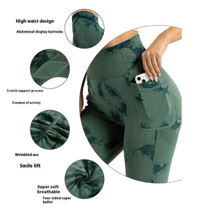 เลกกิ้งโยคะเอวสูงเนื้อผ้านุ่มพิเศษพร้อมโลโก้แบบกำหนดเอง กางเกงรัดรูปสำหรับผู้หญิงสำหรับออกกำลังกายและวิ่ง - Product Image 3