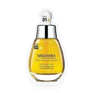 MIGUHARA 2 Step Facial Mask Sheet Pack High Quality 1 Sheet - Product Image 1