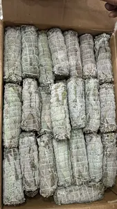 Cradle Life Lot de bâtonnets de sauge blanche indienne de 4 pouces (Salvia Officinalis L. à feuille large dalmatienne) pour purification spirituelle et élimination des énergies négatives - Product Image 6