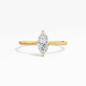 0,51 CTW Marquise Moissanite Anillo de compromiso solitario en plata de ley 925 para distribución al por mayor - Product Image 1