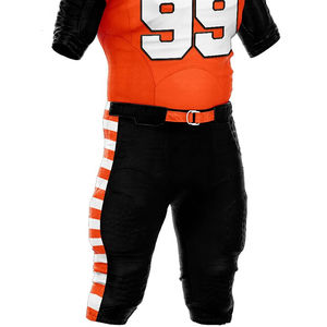 Uniformes de Fútbol Americano de Alta Calidad, Nuevos Uniformes de Equipo Sublimados, Manga Corta, Impresos, Personalizables con Nombres de Equipos, Jersey Americano - Product Image 5