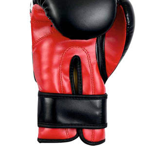 Five B Professional <b>Synthetic</b> <b>Leather</b> Boxing Training Gloves 10oz 12oz Hook Loop Closure Padded Wrist Support Breathable - Product Image 6