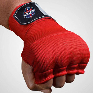 ผ้าพันมือสำหรับชกมวย ถุงมือชั้นใน โพลีเอสเตอร์ เจลเสริม ระบายอากาศได้ดี สวมใส่สบาย สีตามสั่ง สายรัดข้อมือแบบเวลโคร ถุงมือชั้นใน - Product Image 3