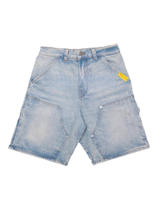 Shorts de Mezclilla Desgastados de Verano para Hombre, Shorts de Cinco Pulgadas con Estampado de Letras a la Moda - Product Image 4