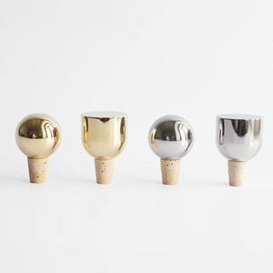 High Quality Grape <b>Wine</b> Design Bottle Stopper Sets With Stand Bar Accessories Gift Items Handmade <b>Wine</b> Stopper For Sealing - Product Image 3