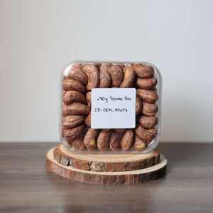 Noix de cajou vietnamiennes bio torréfiées de qualité supérieure, prix de gros compétitif, 280g, boîte carrée, idéales pour offrir, saveur beurrée et salée - Product Image 6