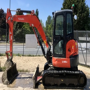 Excavatrice Kubota U48-4 d'origine, poids opérationnel de 3,5 tonnes, système entièrement hydraulique, pompe à engrenages robuste - Product Image 1