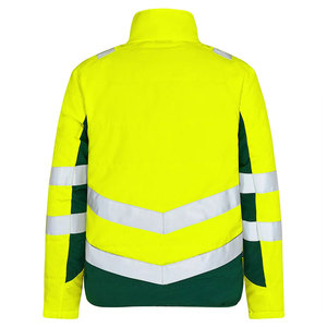 Hi Vis Construction Outdoor <b>Workers</b> Protective High Visibility Reflective Taps Polyester Lining Safety <b>Jackets</b> - Product Image 6