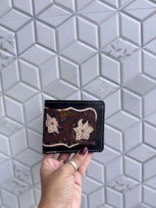 2026 Hot Sale Hand Tooled Leather Wallet Men's <b>Long</b> Zipper Multi Uses Wallet Hot Sale Fashion Cash Holder Gift Daily Use <b>Purse</b> - Product Image 3