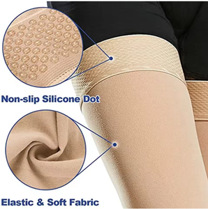 Bas de contention à compression graduée, antidérapants, en mélange de spandex, 20-30 mmHg, respirants, unisexe, anti-gonflement et anti-entorse, pour tous - Product Image 6