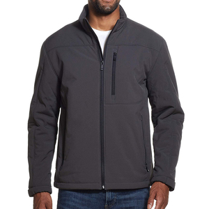 Men's Factory Direct Soft Shell <b>Winter</b> <b>Jacket</b> <b>Waterproof</b> and Stylish High Street with Stand Collar Low MOQ - Product Image 3