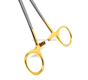 German TC Webster Needle Holder 5.25" Durable Smooth Jaws Tungsten Carbide Inserts Stainless Steel Surgical Instrument <b>Set</b> - Product Image 5