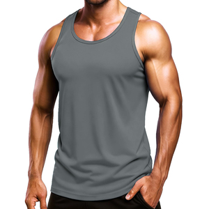 Camiseta sin mangas para hombre, estilo deportivo, producto nuevo, buena calidad y agradable al tacto. - Product Image 1