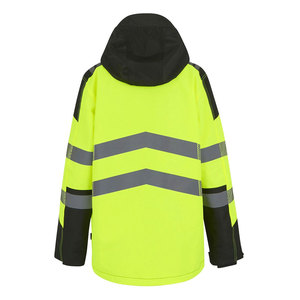 Veste de sécurité hivernale à haute visibilité avec bande réfléchissante, vêtements de travail de sécurité haute visibilité, vestes pour ouvriers du bâtiment - Product Image 4