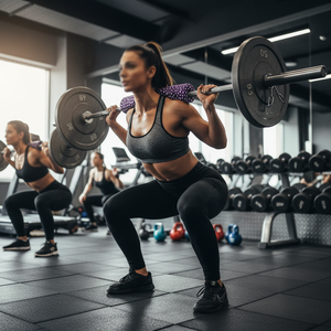 Almohadilla Profesional para Barra de Gimnasio, para Sentadillas, Elevaciones de Cadera, Ejercicios de Cuello y Hombros, Levantamiento de Pesas y Entrenamiento Físico - Product Image 1