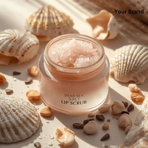 Mejor Exfoliante Labial Hidratante con Ácido Hialurónico Orgánico, Vitamina C y Sal del Mar Muerto, Bálsamo Humectante No Pegajoso, Iluminador, Privado - Product Image 1