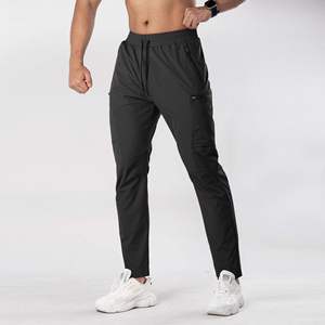 Trending Activewear Gym Training Pants For Men Custom 2026 Top Quality Material Spandex Fitnesswear Pants And <b>Trousers</b> OEM ODM - Product Image 6