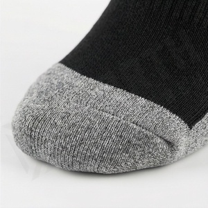 Black Crew <b>Socks</b> Solid Color Breathable Knitted Spandex Polyester Adult Casual Daily Wear Summer Standard <b>Thickness</b> - Product Image 6