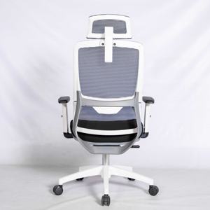 Chaise de bureau ergonomique 2W-HR neuve avec appui-tête et accoudoirs, siège en maille, mousse et contreplaqué, réglable, qualité supérieure, prix usine - Product Image 1