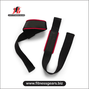 อุปกรณ์ฟิตเนส JUST FITNESS สายรัดข้อมือแบบปรับได้ ระบายอากาศได้ดี ผลิตจากนีโอพรีน ป้องกันการลื่น สำหรับยกน้ำหนัก ใช้ได้ทั้งชายและหญิง สีแดง เหมาะสำหรับการฝึกความแข็งแรง - Product Image 2