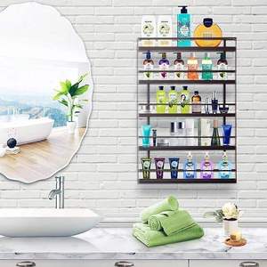 High Quality Metal Double Tier Spice <b>Rack</b> with Durable Finish for <b>Kitchen</b> Counter Storage and Organization Available For Sale - Product Image 1